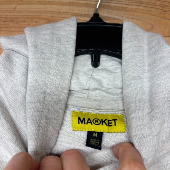 Chinatown Market Hoodie Medium Gray Heavyweight Pullover Outdoor Gear Exchange - Picture 4 of 12